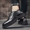 Casual Shoes 2024 Classic Soft Skate Leather Men Sopa-Up Sneakers bekväma Oxfords Shoe