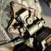 Аксессуары Tactical Airsoft Ops Skeleton Sruled 3hole Antip Spray Corrosion Perfect Mount для L4G24/DPAM NVG Mount Mount Mount Standard