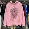 Hoodies Designer Mens Pullover Red Young Thug 555555 Angel Hoodies Men Womens Hoodie Embroidered Web Sweatshirt Joggers Size S/m/l/xl 7983