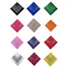 Scarves Outdoor Scarf Multi-Purpose Bandanas Head Handkerchiefs Cotton Hip Hop For Women Boy Girls Drop