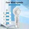 Andra apparater Portable Handheld Atomizer Fan 2 i 1 Water Spray Mini Fan Air Cooler för utomhus campingrumskylverktyg Få fuktgivande utrustning J240423