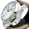 Panerei Luxury Watches Luminors Due Series Swiss Made Luminors PAM00113 Watch Stainless Steel/Leather Mechanical Automatic 1OE5