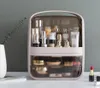 Makeup Organizer Transparent Clamshell 2 Drawer Dressing Table Desktop Plastic Cosmetic Box Storage Containers Jewelry Holder Y2002611734