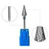 Bits keramische wolfraam carbide nagelboor bit roteren Burr Milling Nail Cutter Bits elektrische boormachine voor manicure pedicure gereedschap