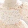 Girl Dresses Toddler Girls Floral 1 ° compleanno Abito da festa per bambino Luxury Princess Gown Abita