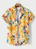Chemises décontractées pour hommes élégants Tropical Botanical Imprime