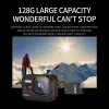 Cameras 4K WiFi Antishake Action Camera with Remote Control Waterproof Sport Camera 2Inch IPS Screen 170° Wide Angle Drive Recorder