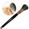 Make -upborstels ArtSecret Blush Cheek Brush Professional Cosmetic Tool Rose Gold Ferrule Base Glanzende zwarte handgreep Stamping Logo 18002