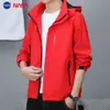NASAメンズコート2024春と秋の新しいファッション韓国版トレンディカジュアルジャケット野球スーツハンサム服-WMP