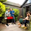 Matte Matte Outdoor Fire Decke Teppich Pit -Deck -Beschützer Glasfaser Schutzcamping