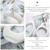 Vazen witte keramische holle set van 2 bloemenvaas voor decor modern decoratief middelpunt trouwtafel huis winkeldet