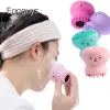 Époux 1pc Octopus Shape Bubbler Silicone Cleaning Bross Exfoliant Blackhead Remover Facial Nettoyage en profondeur FACE LAVE LAVE