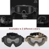 Eyewear FMA Airsoft Regulator Goggles med fläktuppdaterad version Anti Fog Tactical Goggles Airsoft Paintball Safety Eye Protection Glasses