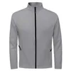 Men's Jackets Compression standing collar running jacket sports training long sleeved zippered sportswear mens casual jacket fitness suit mensL2404