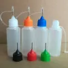 Bottles 500pcs 20ml Ldpe Plastic E Liquid Dropper Bottle Empty Refillable Vials with Screw Metal Caps for Diy Quilling Craft