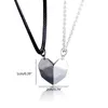 Colliers pendants Love Heart Magnetic Couple Collier ATTRACTION ROMANTIQUE POUR LES FEMMES MEN