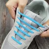 Silicone Elastic Shoelaces Creative Lazy No Tie Shoelace Laçage Kids Adult Sneakers Chaussure rapide Lace Zapatillas 240419