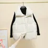 Women's Vests Women Winter Warm Cotton Padded Puffer Sleeveless Parkas Jacket Autumn Plus Size Female Waistcoat