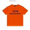 Amirir Shirt Mens Tshirt Designer Letter Shirt Short Mancheve Tees Imprimer Top Fashion Femmes Imprimé Couche courte Vêtements de cou Rounds plus xl xxl 3xl 4xl Amis Shirt 436