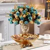 Vaser europeiska vas ornament matbord multifunktionellt blommor arrangemang vardagsrum retro dekoration tv skåp arrangerar