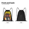 Storage Bags Game Titan Speakerman Skibidi Toilet Drawstring Backpack Women Men Gym Sport Sackpack Foldable Training Bag Sack