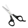 Nożyce 6,5 cala trwały plastikowy uchwyt stali nierdzewnej Przerzedzenie Profesjonalne nożyczki do włosów do użytku domowego