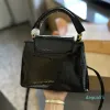 Shiny Hand Bag Designer Tote Lucione Cross Body Mody Spalla Borse Flatta Pura Flip Iconico Mini Borse Fiori fiorite