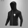 Men's Jackets Mens Running Fitness Training Sweater Outdoor Sports Mens Jacket Cycling Slow Running Quick Drying Coat RashguardL2404