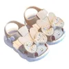 Slipper Solid Bow Childrens Summer обувь милые пляжные сандалии не скольжения для девочек обувь мягкая детская мода SandalSl2404