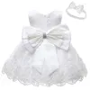 Robes de fille née bébé robe princesse pour 1 an