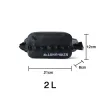 Accessories 2l 4l Full Waterproof Fishing Waist Bag Big Capacity Outdoor Casual Unisex Black Sport Bag Fishing Tackle