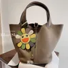 Tote Bag vera pelle Nuova casa in pelle vera in pelle arcobaleno accessori appesi a sospensione di campetti accaniti Accessori sospesi personalizzati alla moda