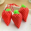 Shopping Bags 1pc Nylon Folding Reusable Eco Grocery Tote Shopper Strawberry Storage Handbag Good Helper