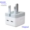 Chargers 35W Dual PD Charger Fast Charging Universal Mobile Phone Adapter For iPhone 12 14 13 15 Pro Max 8 Plus iPad Type C Wall Charger