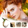 Stud Earrings Cute Hummingbird Bird Flying Oil Painting Woman Gift Accessories Sent Free Pendientes