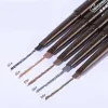 Förbättrare Nya 5 färger Eyebrow Cosmetics Pencil Vattentät dubbelhuvud Eyebrow Tattoo Naturlig långvarig Makeup Paint Eyebrow Pencil