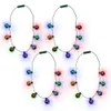 Décorations vers le haut LED Light Christmas Mardi Gras Beads Collier Drop Livraison AMN5K