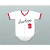 Smash Diggins personnalisé 9 Isotopes Springfield Bouton Butball Jersey Tout numéro de nom Top cousé S-6XL