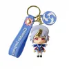 3D cartoon keychain toy cute action picture pendant keychain backpack keychain decoration