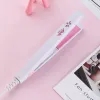 Straighteners Hair Straightener Flat Iron 2 in 1 Mini Bangs Hair Straightener Beauty Flat Iron Heating Curler Ceramic Tourmaline Plate