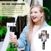 Gimbal Hohem iteady x/ x2 Ultraleichter 3AXIS Palm Gimbal Handheld Stabilisator Faltbares Design OneClick Inception -Modus für Smartphones