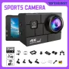 Kamery Action Camera Ultra HD 4K 60/30fps 1080p 60fps Wi -Fi 2.4G Hz 170D Podwodny wodoodporny hełm nagrywanie wideo Sport Cam
