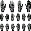 Tattoos Cool Wedding Tool Hand Foot Temporary Tattoo Body Art Sticker Henna Stencil Tattoo Stencil Template