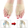 Treatment 1Pair Toe Separator Hallux Valgus Bunion Corrector Hammer Toe Straightener Foot Pain Relief Orthopedic Pedicure Tools Foot Care