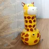 Becher kreativer süßer Giraffe -Tierbecher mit Deckellöffel Keramik Wasser Tasse Cartoon Kawaii Frühstück Coffice Milch