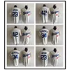 Baseball Jerseys Edition Broidered Jersey Dodgers Training Sports avec une grande quantité de maillots, préférée