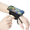 Torby zakupowe Uchwyt telefonu na rękę 360 stopnia sportowy sportowy pasek na nadgarstek do jazdy na rower