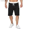 Męskie szorty męskie trening Patch Trening Zipper Pocket Gym Sports Szybki spuszczenie wolny 2022 Nowy letni fitness H240424