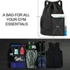 Rucksack 2024 Design Sports Backpacks Fußballkordelbeutel Fitnessstudio Wanderanziehung Rücken Multipocket wasserdicht