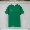 Magliette maschile designer maschi magliette da camicie colorate lettera da donna maglietta da donna magliette a maniche corte tops di cotone estate q240424